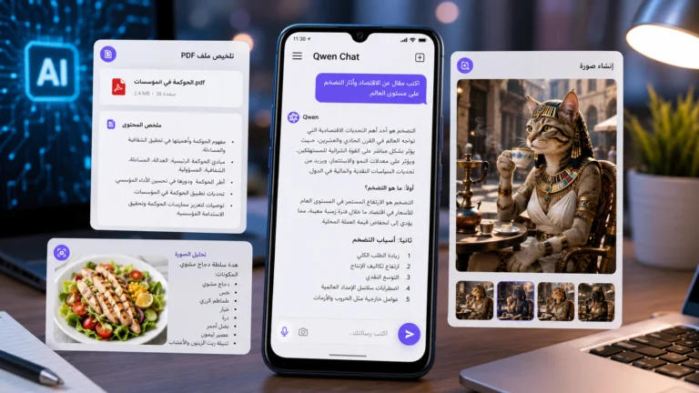 Qwen Chat – تجربة منافس ChatGPT وGemini الجديد