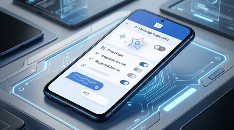 تطبيق رسائل قوقل يحصل على تحديث جديد يتيح تعطيل Gemini وتحسين محادثات RCS مع الآيفون